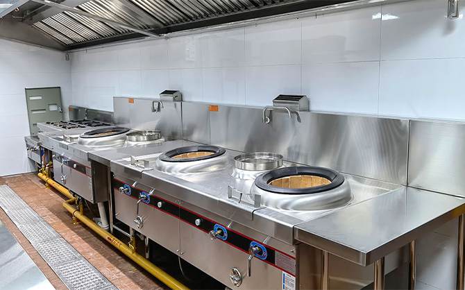 河南星級酒店廚房設備配套方案