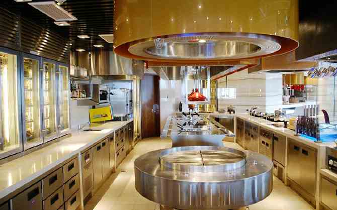 江蘇商用中西廚房展示