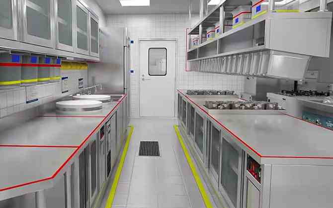 江蘇商用中西廚房展示圖片