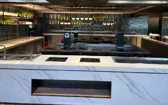 江蘇連鎖餐飲整體廚房展示圖片