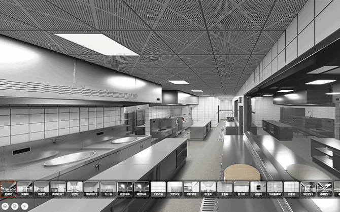 河南梨園之家廚房工程展示